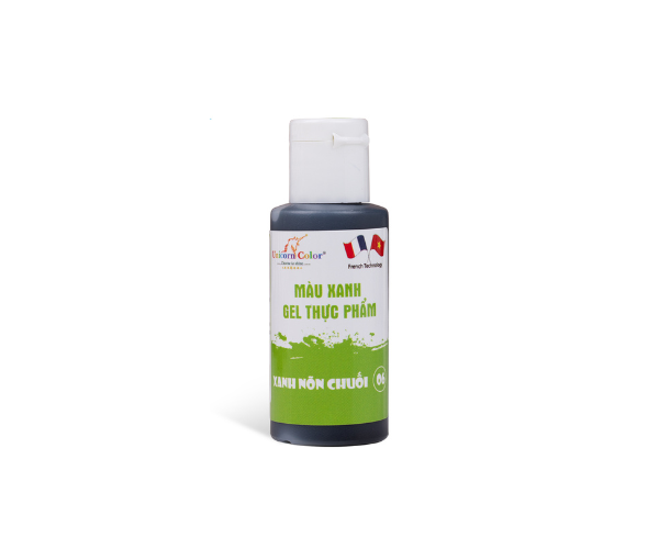 Màu Xanh Nôn Chuối Gel Thực Phẩm 28g