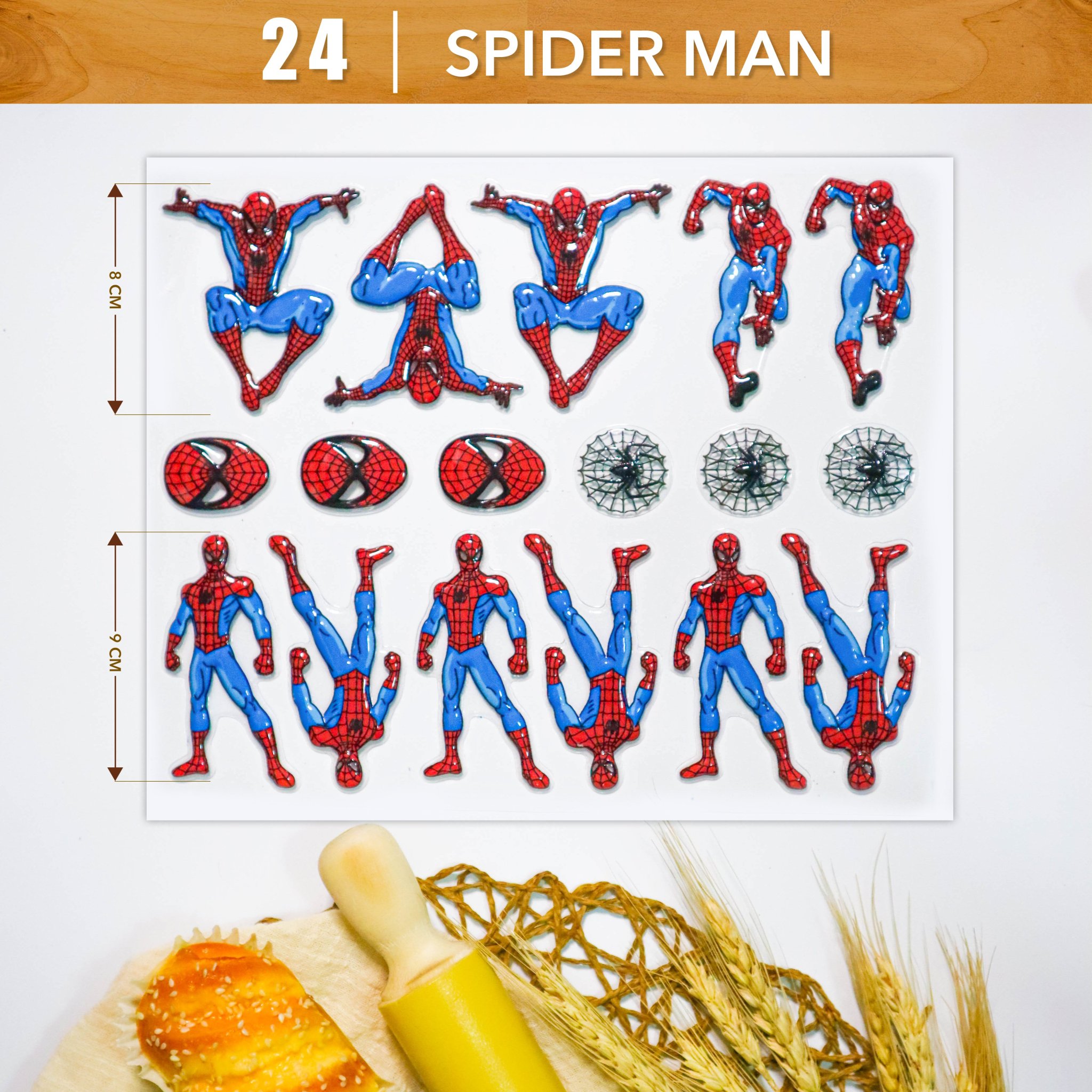 Khuôn In Hình Socola-Spider Man 2